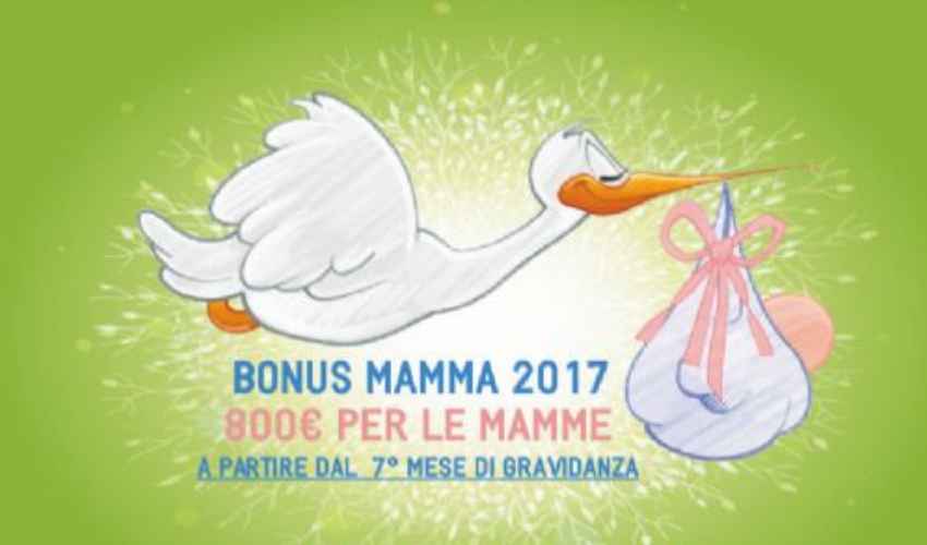 BONUS MAMMA DOMANI 2017