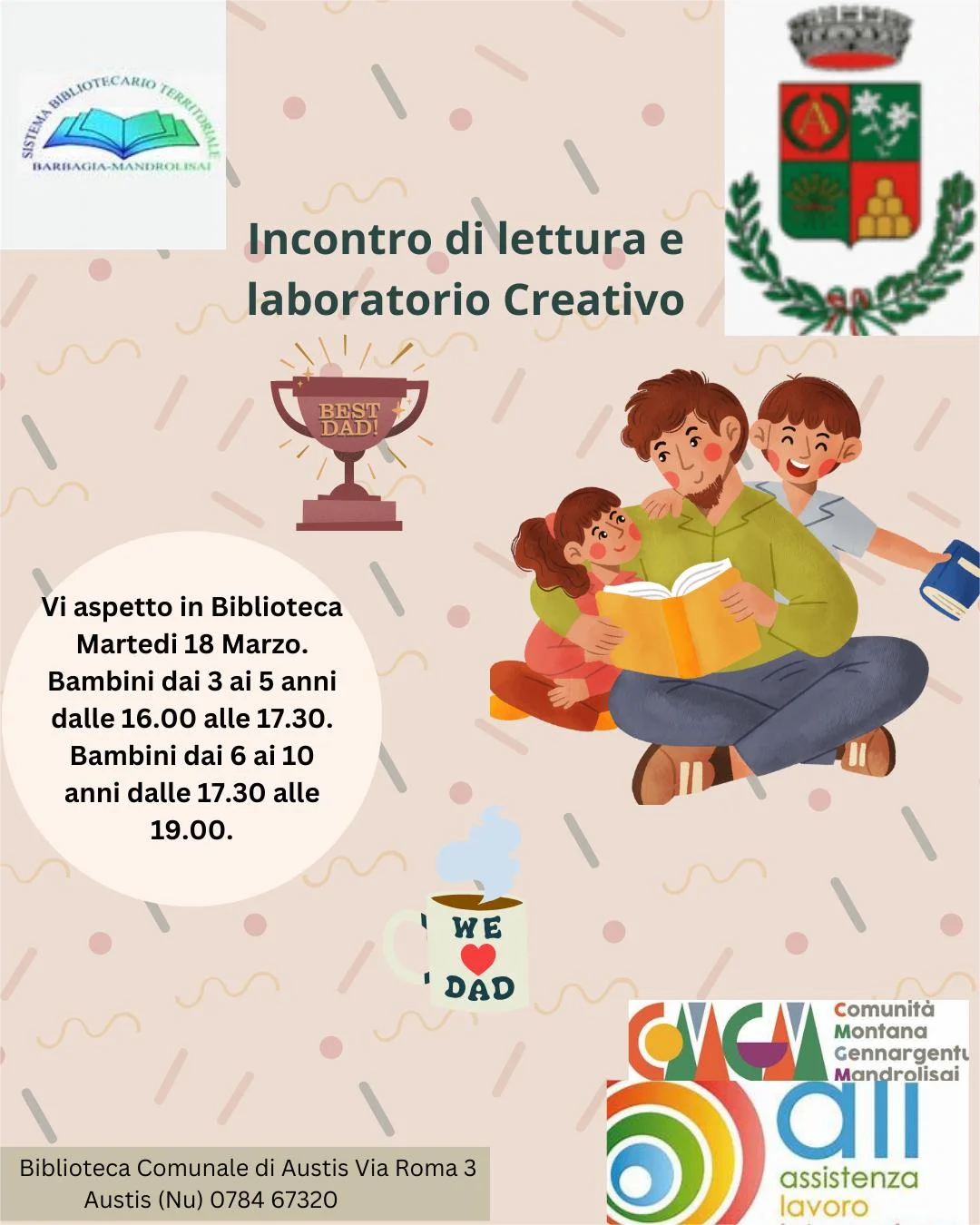 Incontro di lettura e Laboratorio creativo
