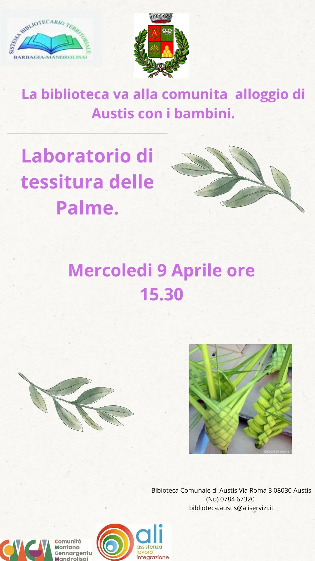 Laboratorio di tessitura delle Palme