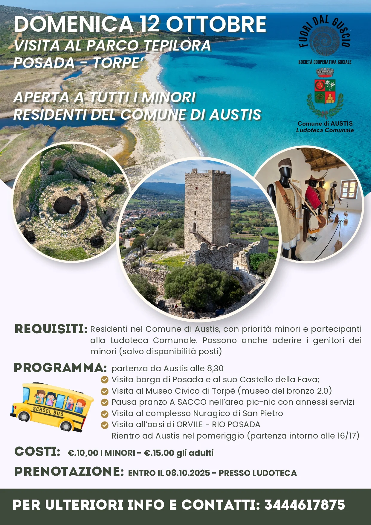 Visita al parco 'tepilora'