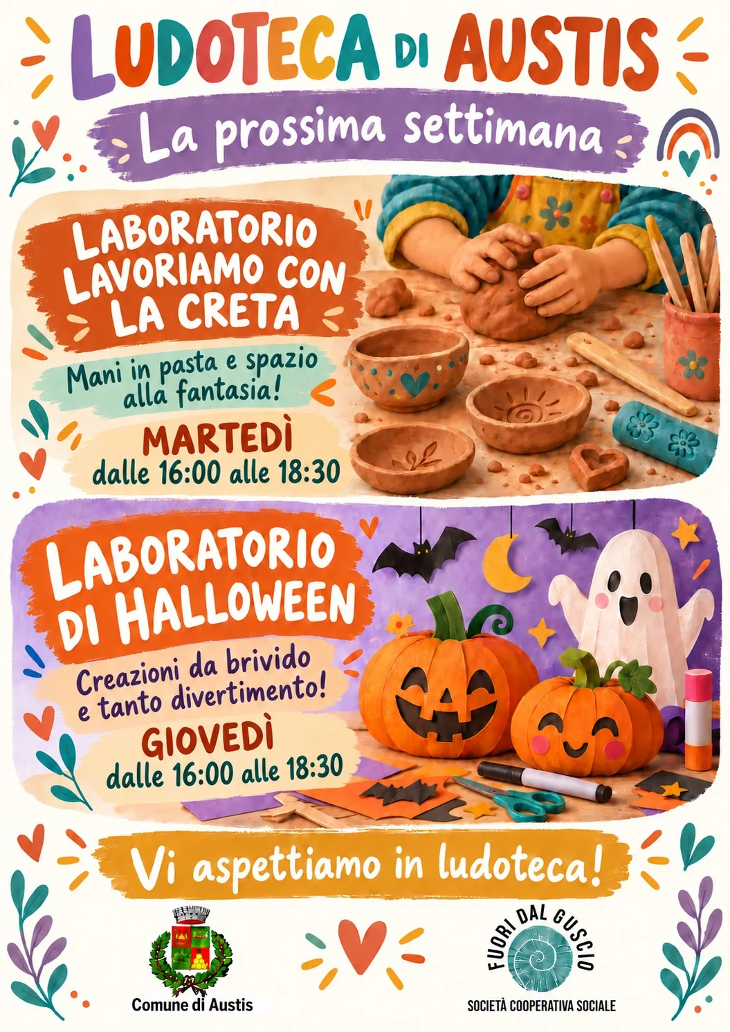 Ludoteca di Austis: una settimana di creatività, gioco e socializzazione