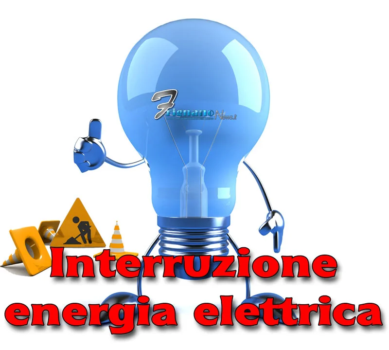 Avviso di interruzione di energia elettrica