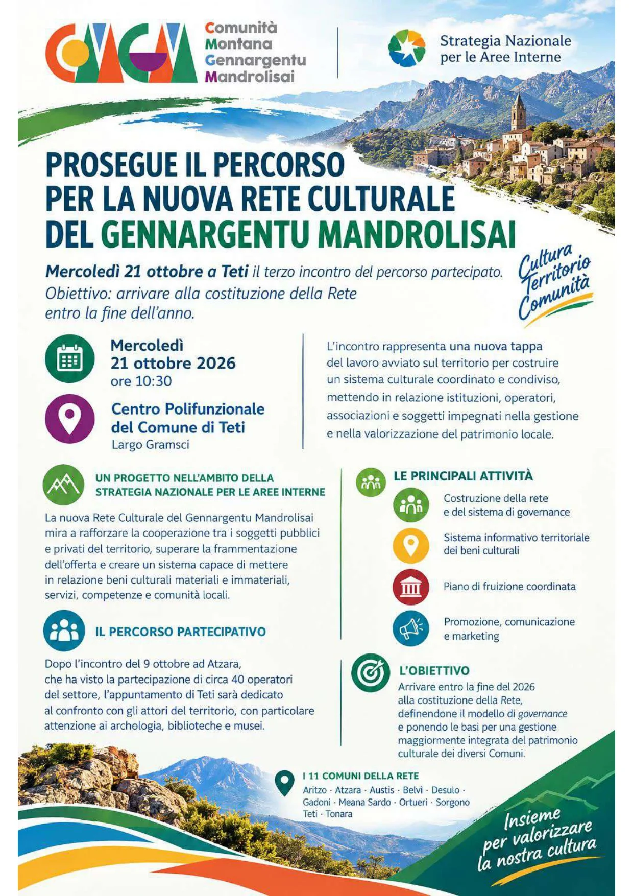 Nuova Rete Culturale del Gennargentu Mandrolisai
