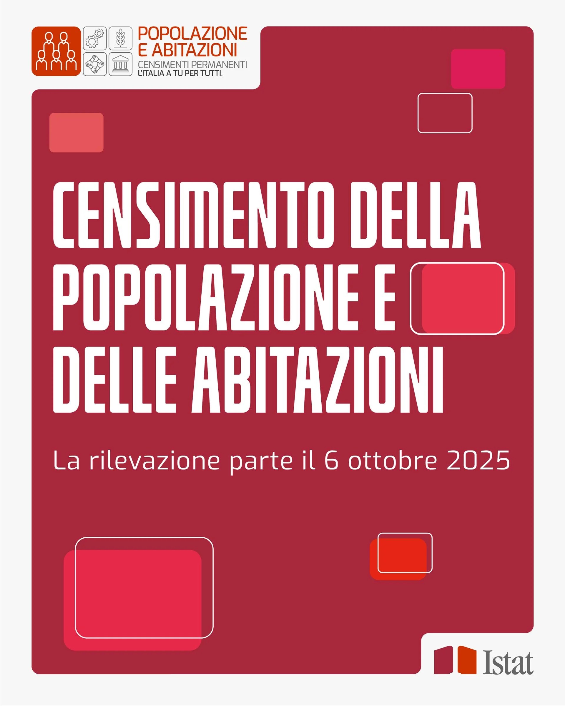 Censimento Permanente della Popolazione e delle Abitazioni 2025