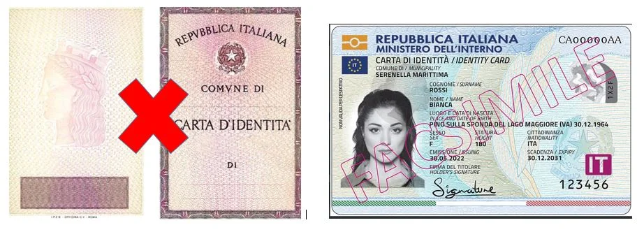 Cessazione validità della carta d’identità cartacea a partire dal 03 agosto 2026 Cessazione validità della carta d’identità cartacea a partire dal 03 agosto 2026