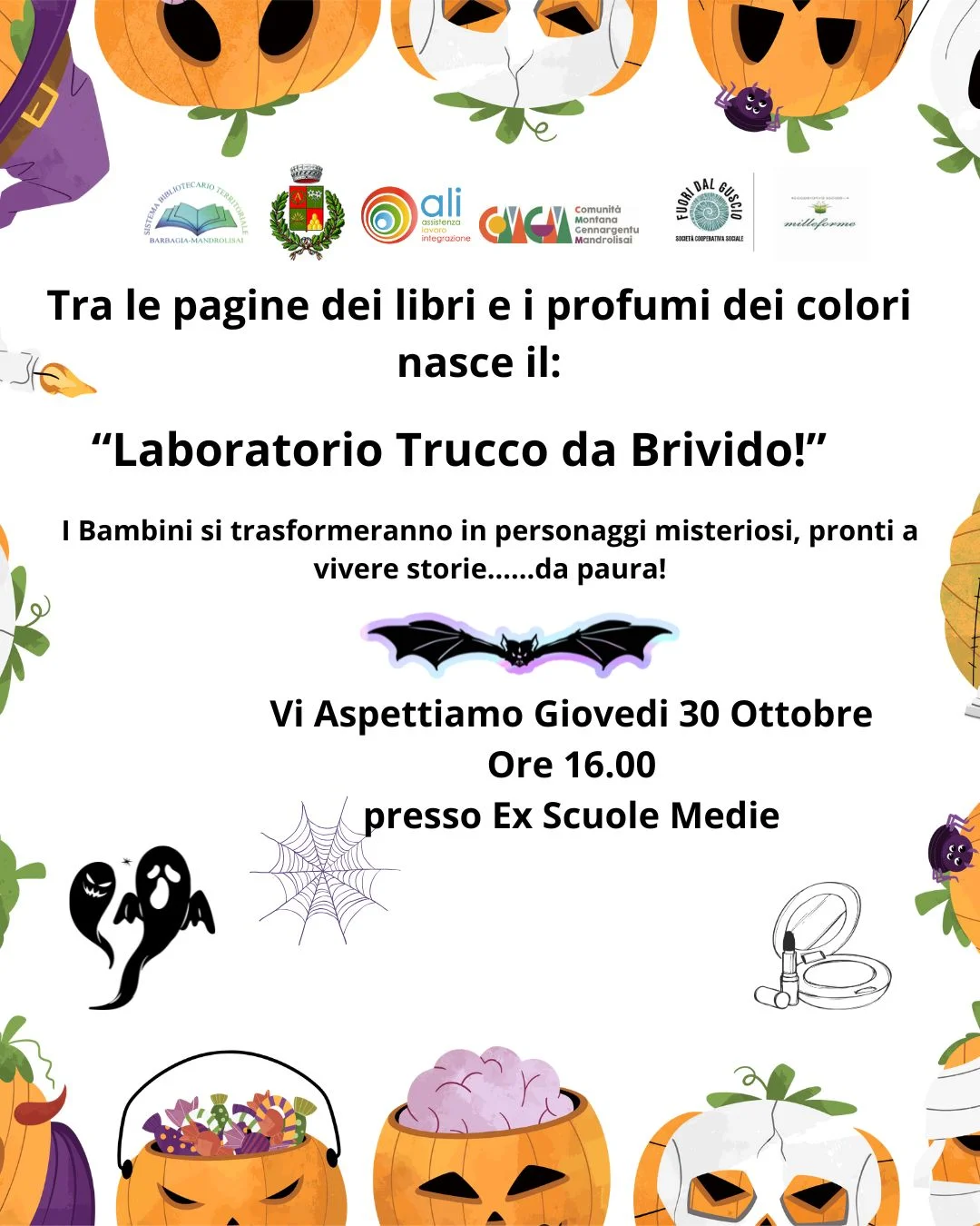 Laboratorio 'Trucco da Brivido!' Laboratorio 'Trucco da Brivido!'