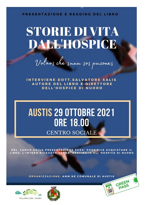 PRESENTAZIONE E READING DEL LIBRO 'Storie di vita dall'Hospice - Volaos che sunu sos puzones'