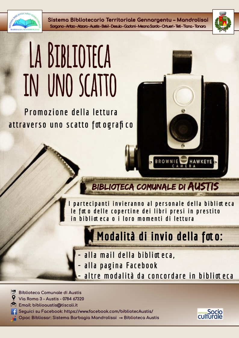 ATTIVITA BIBLIOTECA COMUNE DI AUSTIS MESE DI MARZO