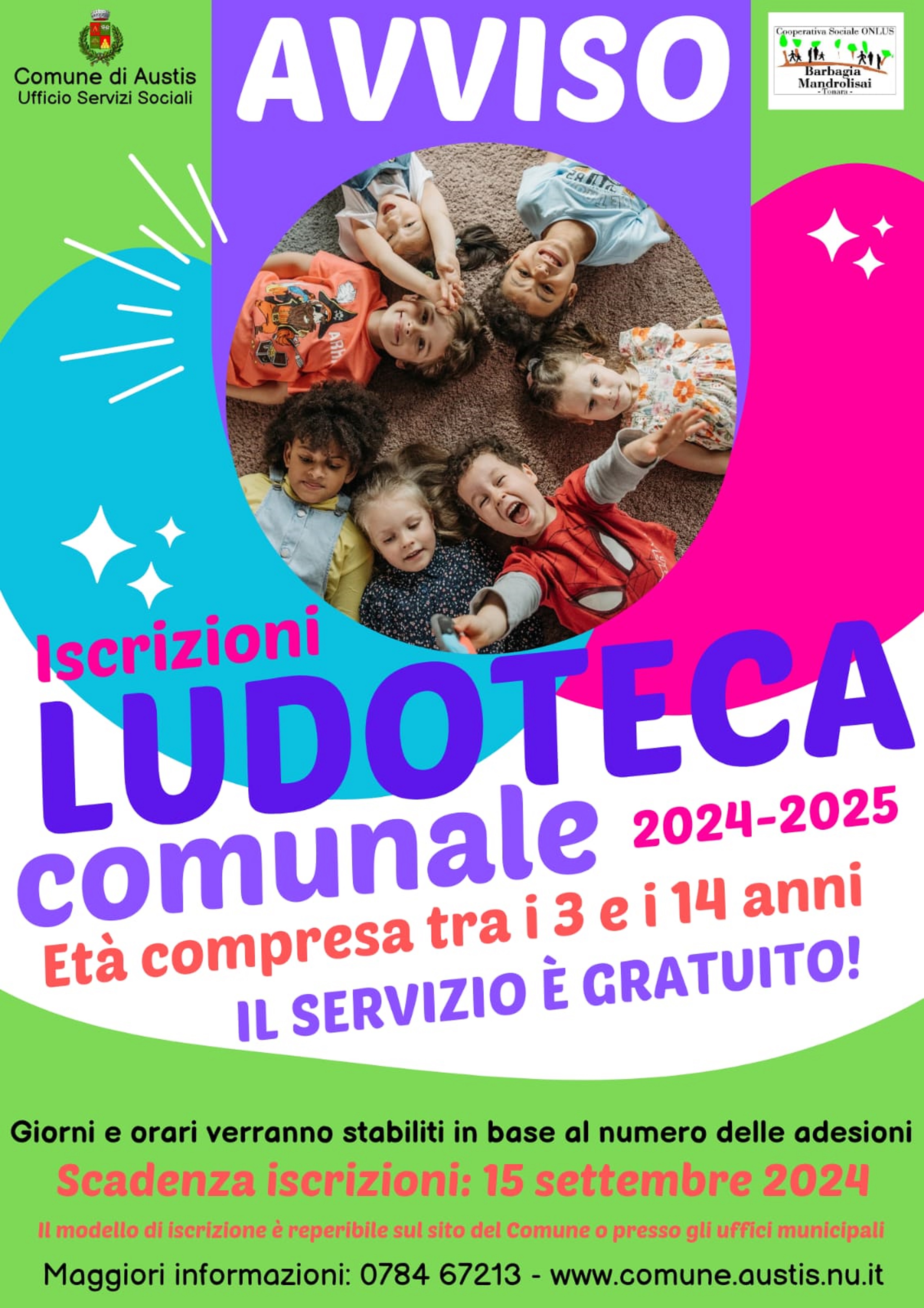 SERVIZIO LUDOTECA