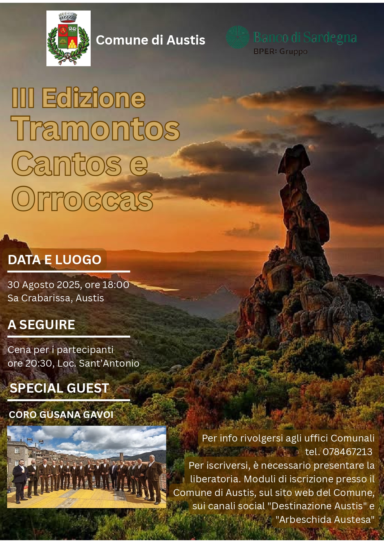 III Edizione Tramontos Cantos e Orroccas