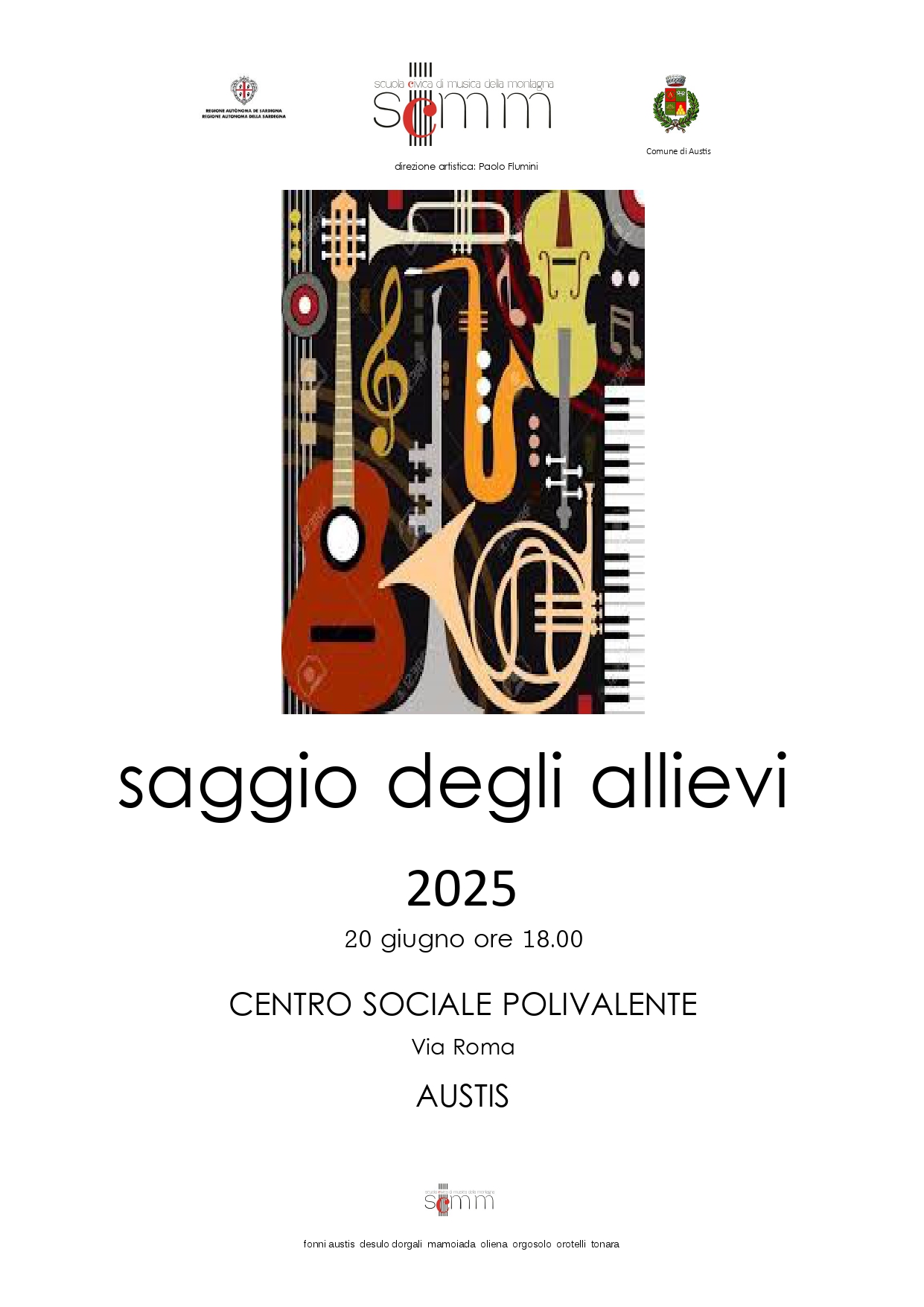Scuola Civica di Musica della Montagna - Saggio degli allievi 2025
