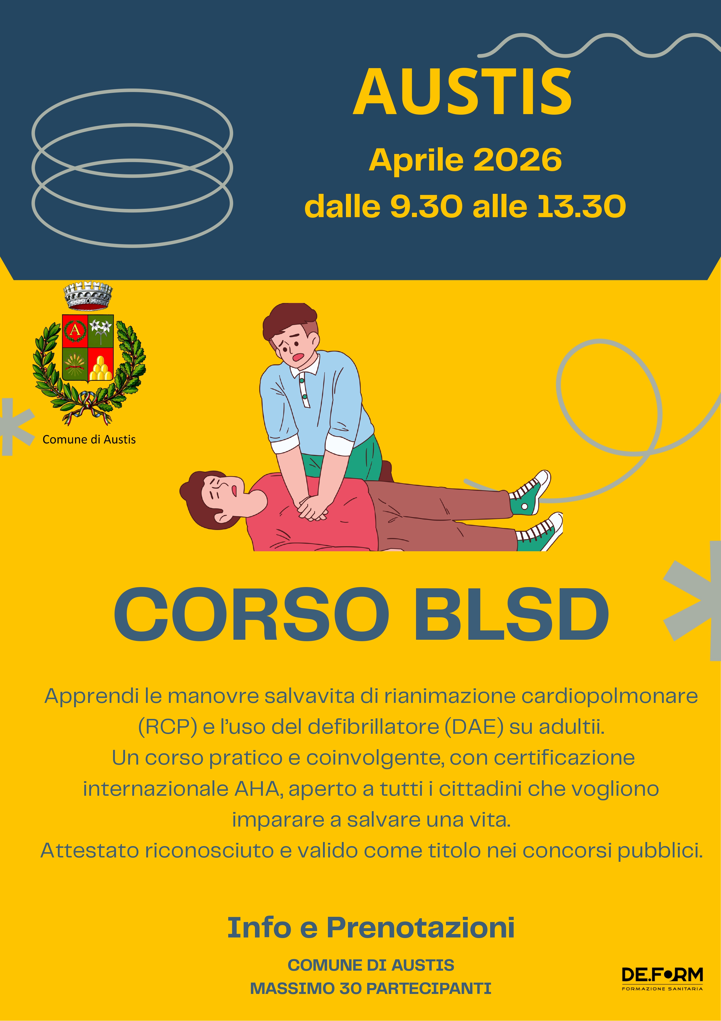 Corso BLSD - Manifestazione di interesse