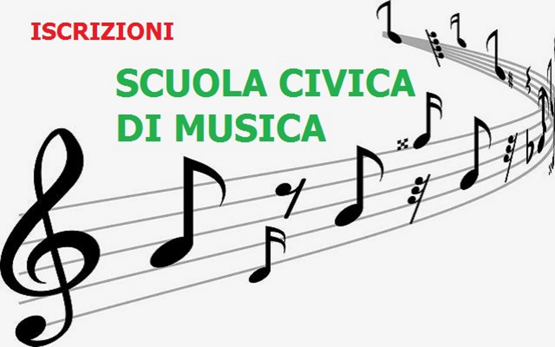 Apertura  iscrizioni Scuola Civica di Musica della Montagna, anno scolastico 2023/2024