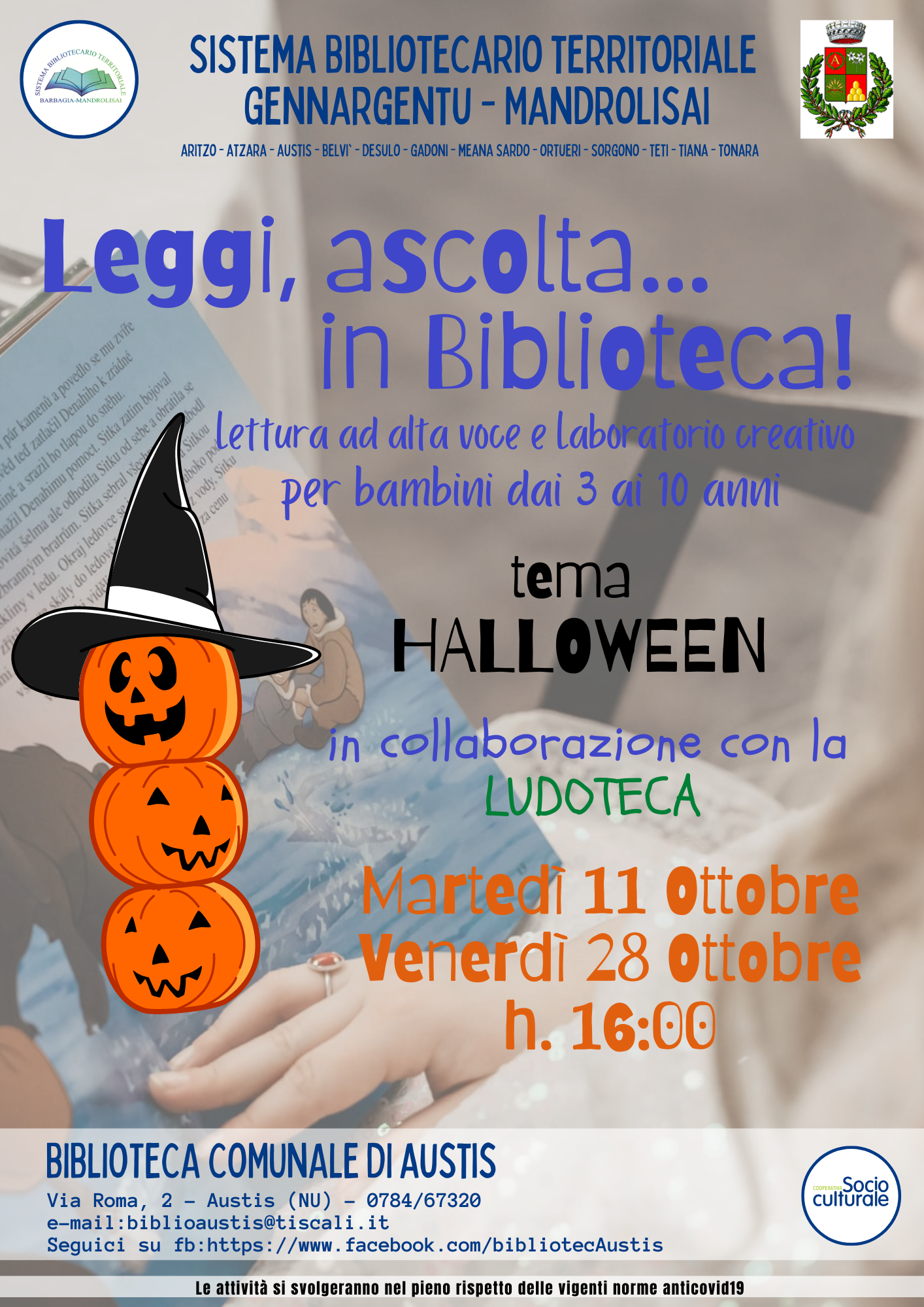 LEGGI, ASCOLTA.... IN BIBLIOTECA!