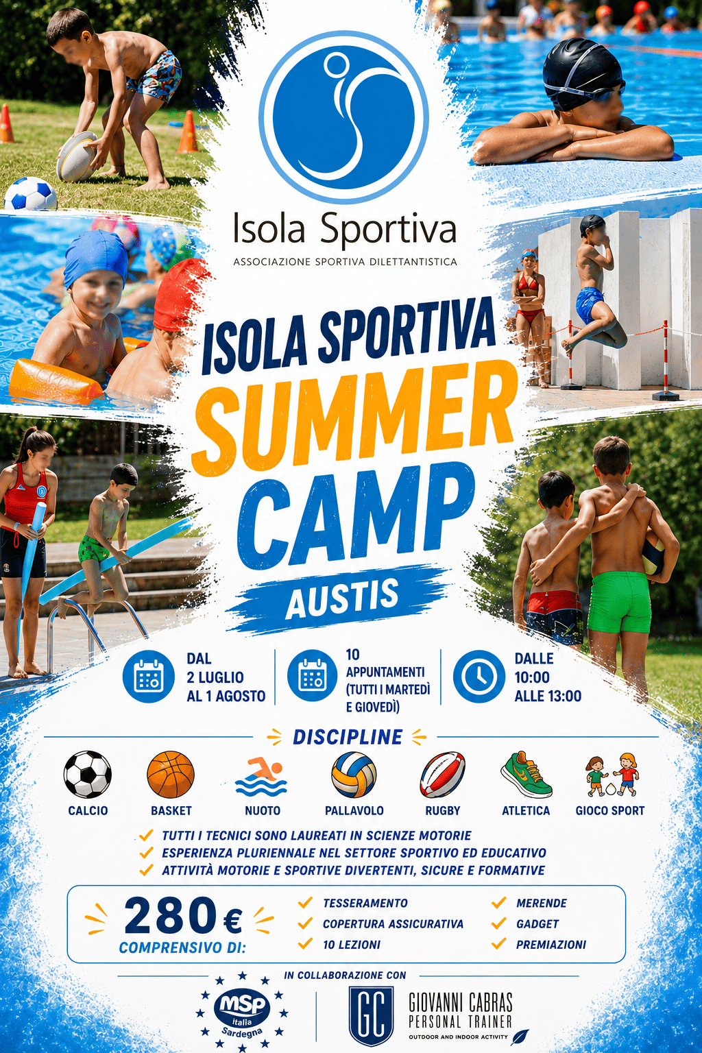 Isola Sportiva Summer Camp 2026 - Manifestazioni di interesse