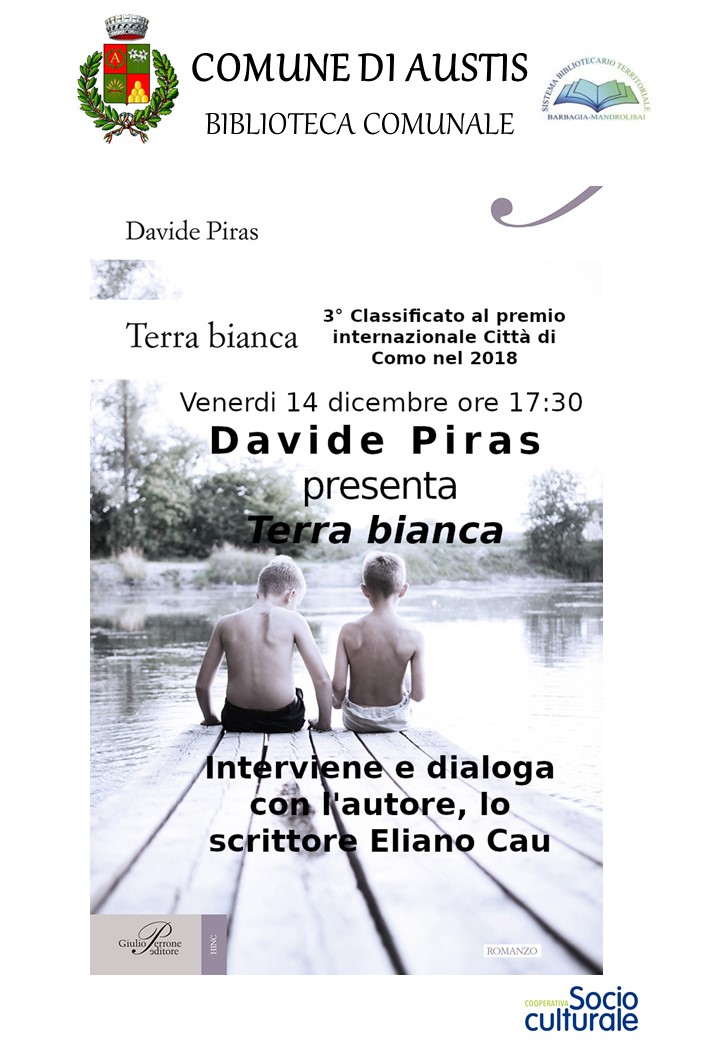 EVENTI IN BIBLIOTECA  - Presentazione del libro  Terra bianca