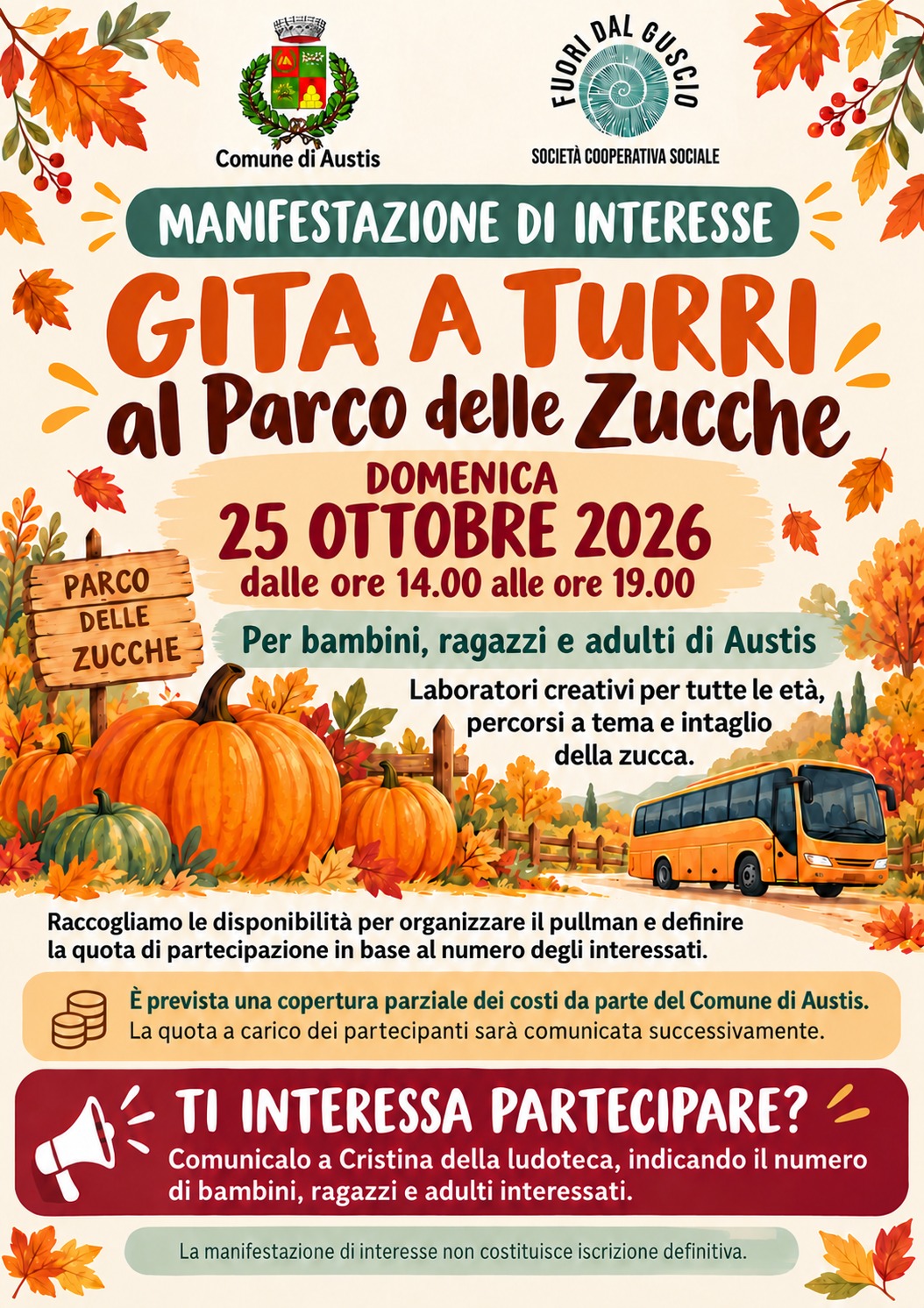 GITA A TURRI AL PARCO DELLE ZUCCHE