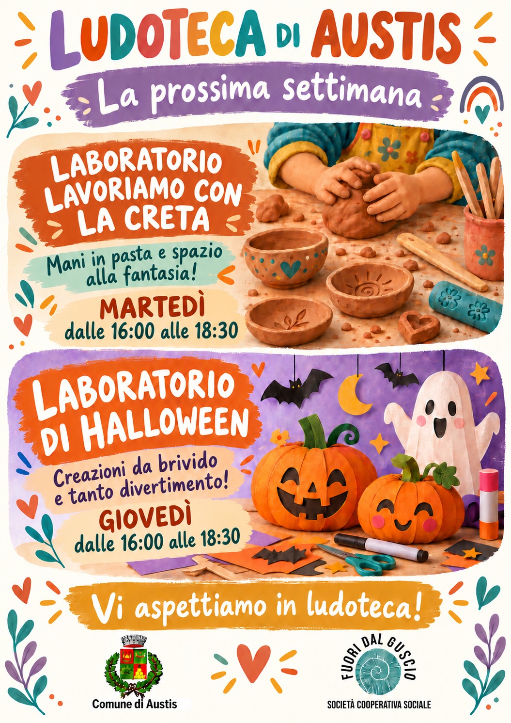 Ludoteca di Austis: una settimana di creatività, gioco e socializzazione