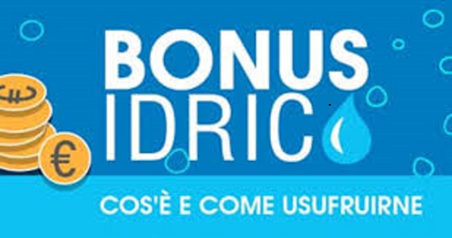 BONUS IDRICO    SCADENZA PRESENTAZIONE DOMANDE 30 MAGGIO 2023