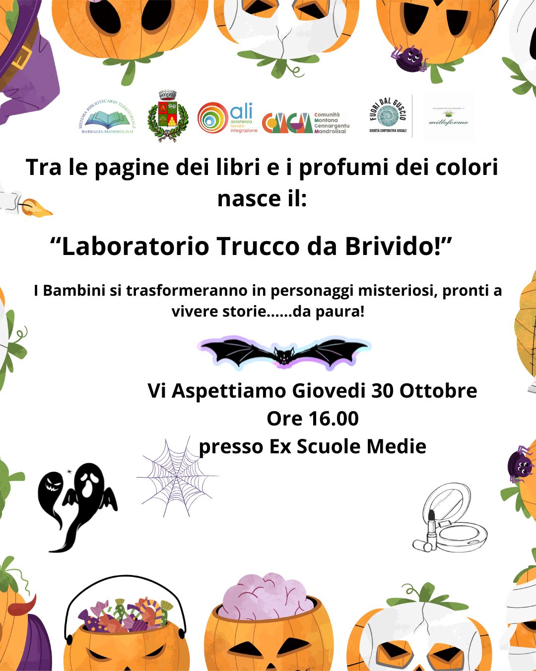 Laboratorio 'Trucco da Brivido!'