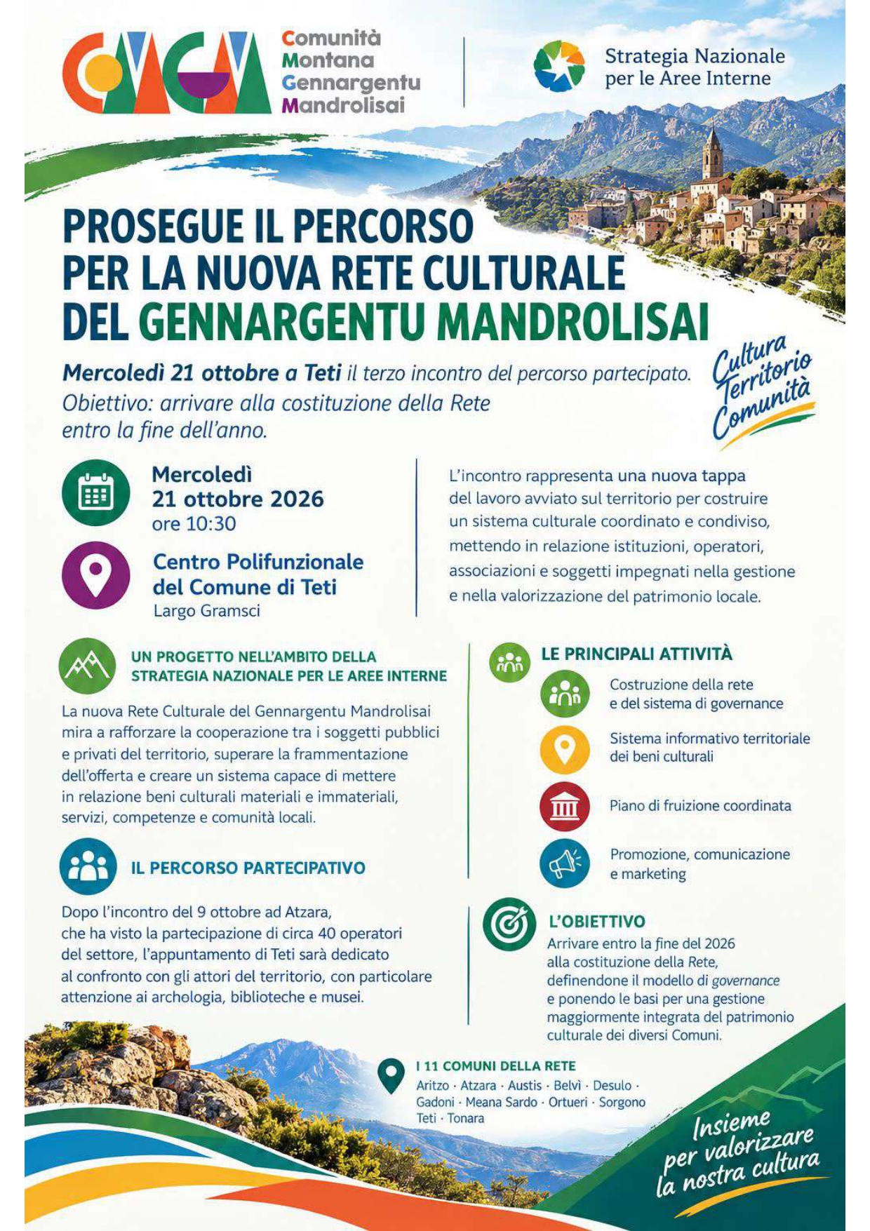 Nuova Rete Culturale del Gennargentu Mandrolisai